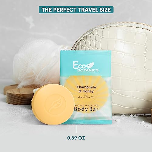 100 Count Travel Size Bar Soap - Moisturizing, Paraben-Free Guest Amenities