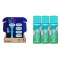 Schick Hydro Silk Sensitive Skin Razor for Women With 5 Moisturizing Razor Blade Refills & Skintimate Coconut Delight Moisturizing Shave gel for Women, 7 Ounce (Pack of 3)