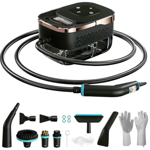 Handheld Steam Cleaner for Home & Car Detailing - Powerful 4Bar Pressure, 15S Instant Heat