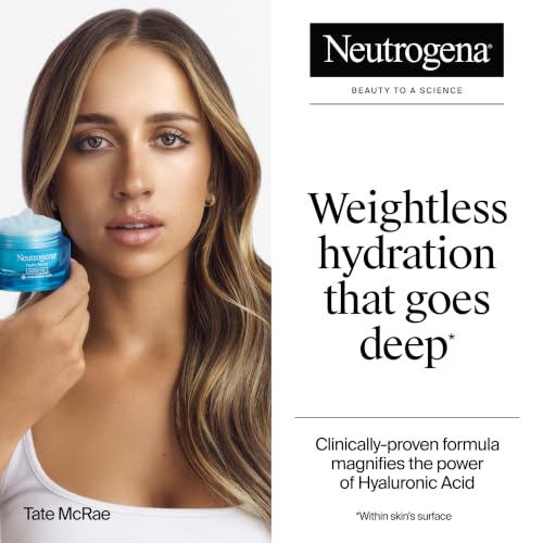 Neutrogena Hydro Boost Water Gel Face Moisturizer Starter Kit with Refillable Jar & 1.7 oz Refill Pod