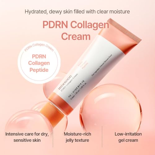 Hydrating Collagen Face Gel - PDRN, Peptides, Nourishing Moisturizer for Smooth Skin 50ml