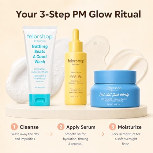 Night Collagen Serum with Retinol, Peptides & Firming Complex - 50ml