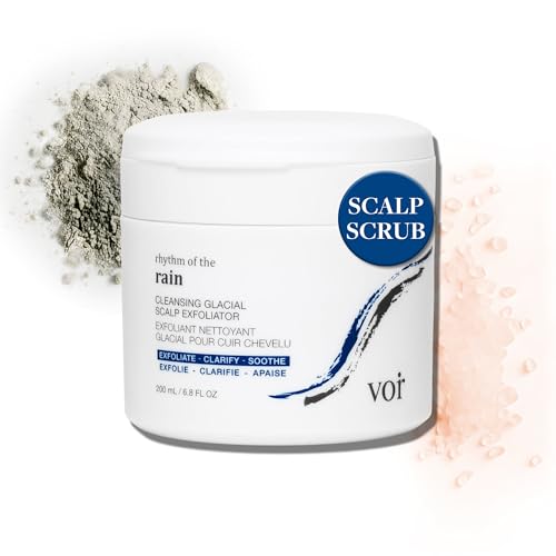 Voir Rhythm of the Rain Cleansing Glacial Scalp Exfoliator & Scrub 200ML - Scalp Exfoliator