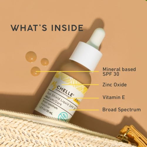 Medium/Dark Tinted SPF 30 Mineral Sunscreen with Oil-Absorbing Clay - Sheer Foundation & Primer - 1 Fl Oz - Variation of THIS listing
