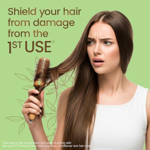 Tio Nacho Anti-Damage Conditioner with Aloe Vera & Royal Jelly, Keratin Conditioner for Women, Deep Repair for Damaged Hair, Nourishing Aloe Vera Hair Care ? 14 fl oz