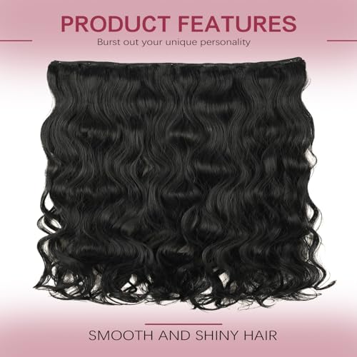 18 Inch Natural Black Human Hair Bundles Body Wave 3 Pack - Unprocessed & Silky