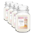 Vanilla Cupcake Scented Candle Pack of 4 - Large 22oz Jar, Up to 150 Hours Burn Time