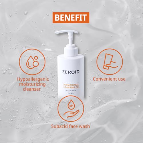 Hypoallergenic Gel Facial and Body Cleanser - Deep Hydration, pH-Balanced