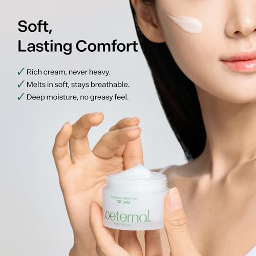 Hydrating Face Moisturizer with Centella and Panthenol - Sensitive Skin Care, 50ml