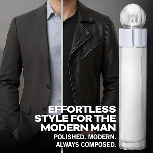 Perry Ellis 360° White Men’s Gift Set with Eau De Toilette Spray 13.9 Fl Oz - Variation 2/3-Pack