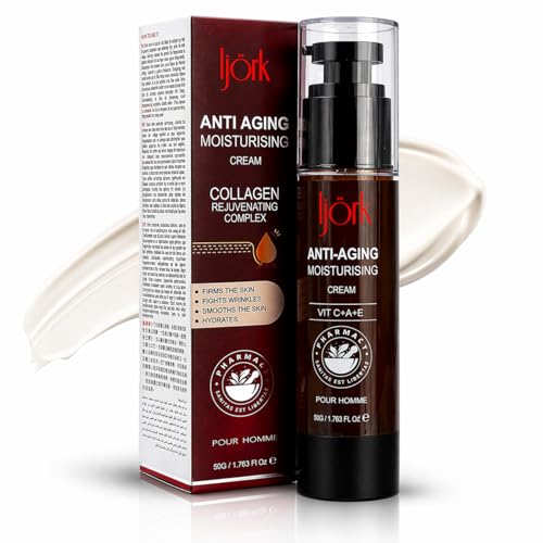 Men’s Anti-Aging Face and Neck Cream - Wrinkle & Firmness Serum for Men