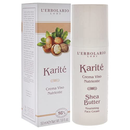 L'Erbolario Face Cream with Lemon and Cucumber - Nourishing Face Cream - Face Cream with Protective and Elasticizing Properties - Cream for Dry and Delicate Skin - Cruelty Free Moisturizer - 1.6 oz
