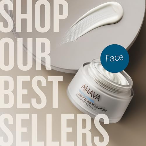 AHAVA Dead Sea Water Mineral Body Lotion - 17 Fl Oz, Daily Moisturizer & Hydrating