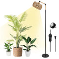 Full Spectrum Indoor Plant Grow Light with 20W COB, Adjustable Height & Timer