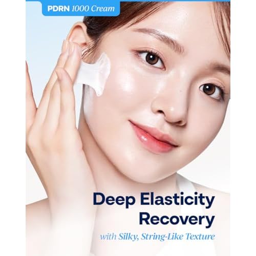 PDRN 1000 Cream - PDRN & Collagen Firming Cream for Loose Skin | Face Moisturizer for Sensitive Skin | Bakuchiol for Skin Elasticity | Korean Skin Care | Fragrance-Free | 1.69 fl oz