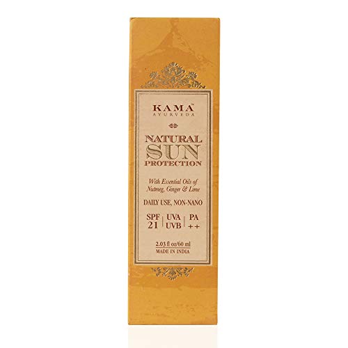 Kama Ayurveda Natural Sun Protection SPF-21 60ml Organic Sunscreen
