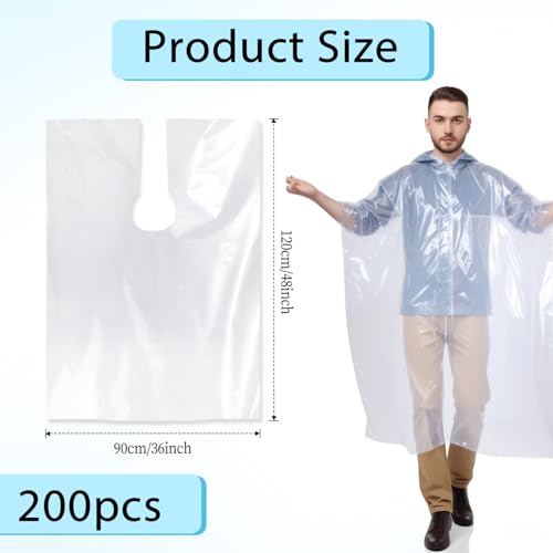 Disposable Hair Salon Capes 48x36 Inch Waterproof Barber Aprons Pack of 200