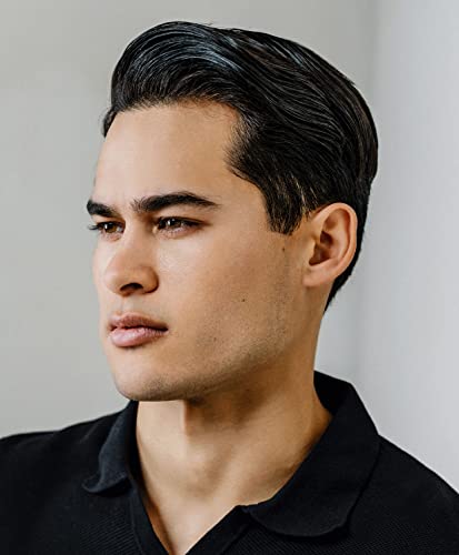 Medium Hold Hair Pomade for Men - High Shine & Flexible Control, 2 oz