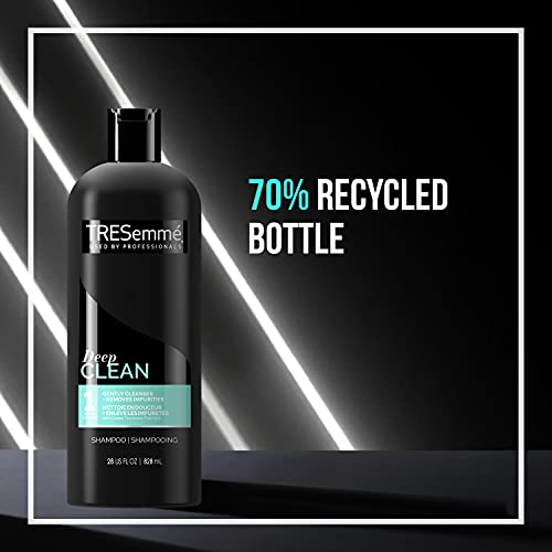 TRESemm? Cleansing Shampoo for Daily Use, Clean & Replenish Vitamin C and Green Tea Clarifying Shampoo Formula, 28 oz