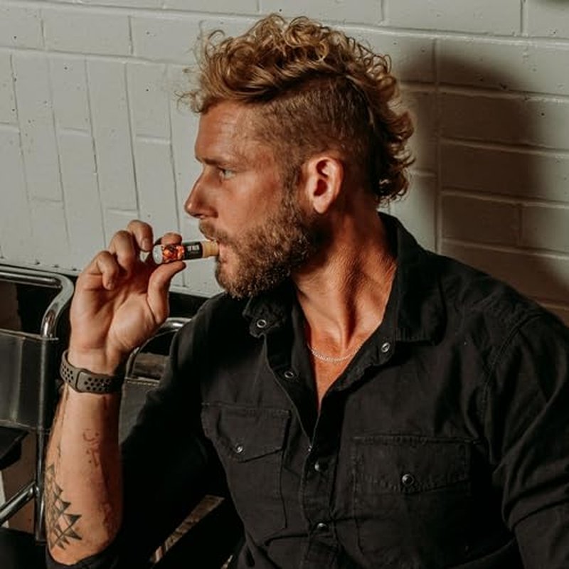 18.21 Man Made Octane 100 Face Lotion 3.4 oz Sweet Tobacco & Lip Balm 2-Set Bundle, All Hair & Skin Types for Men, Strengthens and Moisturizes in a Manly Aroma
