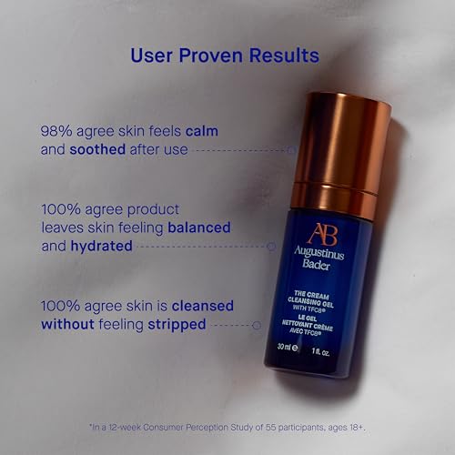 Facial Cleansing Gel - Hydrating Gentle Face Wash for All Skin Types - 1 Fl Oz