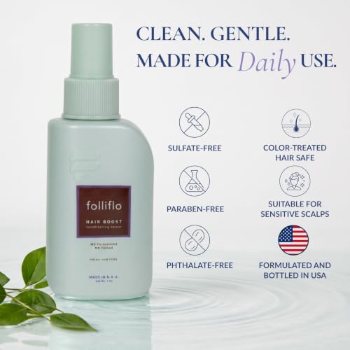 Hair Growth Leave-In Serum Spray for Thinning Hair - 4 oz
