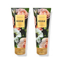 Bath & Body Works Rose Hydrating Body Cream Duo – 8 Fl Oz Each for Soft, Nourished Skin