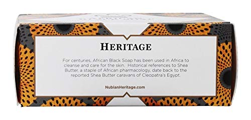 African Black Soap Bar - Shea Butter & Plantain Extract - Pack of 5 (5 Ounce) Variation