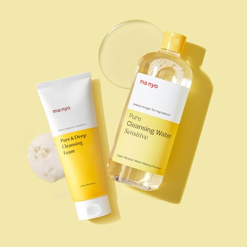 ma:nyo Pure Cleansing Water Sensitive 16.9fl oz & Pure Deep Cleansing Foam 6.7fl oz