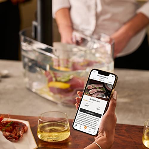 Anova Nano Sous Vide Cooker 3.0 - Black, 800W, WiFi & Touch Screen