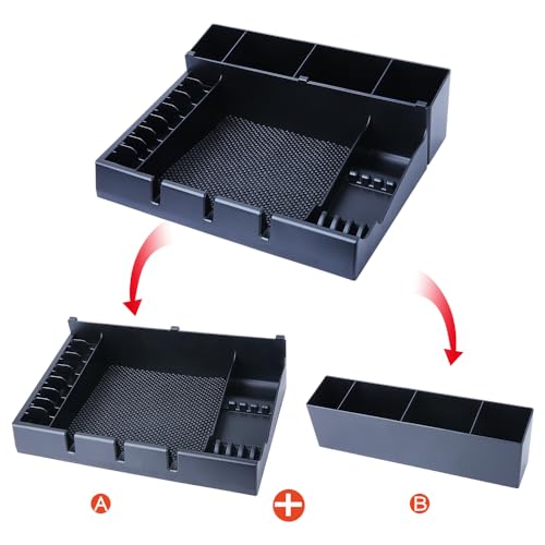 Salon Styling Tools Organizer with Detachable Compartments for Hair Brushes Scissors & More