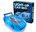 AirCandy Sleep Racer LED Inflatable Bed with Blue Light, Portable & Easy Setup