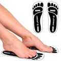 CHNELSS Black 60Pairs(120Feet)Disposable Spray Tanning Feet Pads for Hygienic Foot Protectors, Comfortable & Non-Slip, One Size, Medium Deep Skin Tone