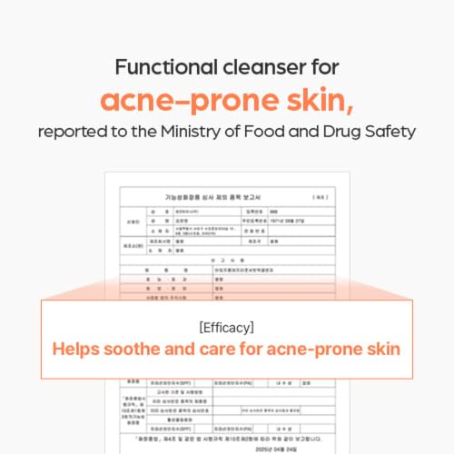 Korean Apricot Sherbet Pack to Foam Facial Cleanser - Gentle Cooling & Refreshing 4.06 fl oz