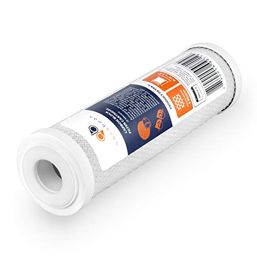 20 Pack 5 Micron 10x2.5 Water Filter Cartridges Sediment & Carbon Replacement Set