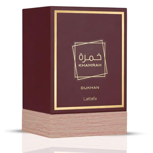 Lattafa Khamrah Dukhan Unisex Eau de Parfum Spray 3.4 Fl Oz - Wood Variation