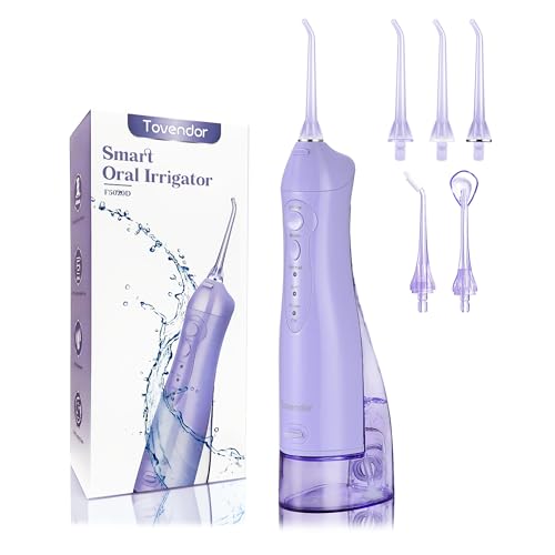 Electric Water Flosser Cordless Oral Irrigator for Teeth - Lavender