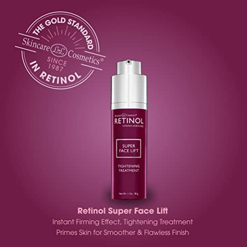 LIVAURA Retinol Super Face Lift - Visibly firms and tightens for a lifted, younger look. Infused with Retinol, Vitamins C & E, this firming blend is a beauty ¡°quick-fix¡±