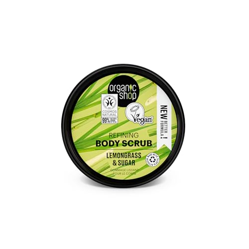 Organic Shop Body Scrub Natural Provence Lemongrass and Sugar 250ml
