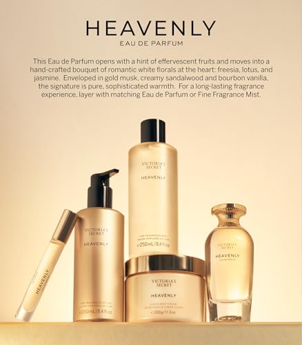 Victoria's Secret Heavenly Fragrance Lotion 8.4 fl oz - Fast-Absorbing, Skin-Nourishing Scent