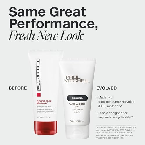 Flexible Hold Hair Gel 5.1oz - Bold Texture Shine All Hair Types