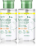 Epielle Micellar Cleansing Water 2-Pack | Gentle Makeup Remover for All Skin Types, 8 Fl Oz Each