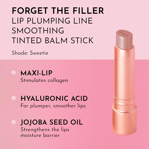Lawless Forget the Filler Lip Plumping Tinted Balm Sweetie - Natural Ingredient Hydrating Lip Color