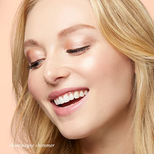 Waterproof Eyeshadow Stick Duo - Champagne & Pearl Shimmers for Eye Makeup