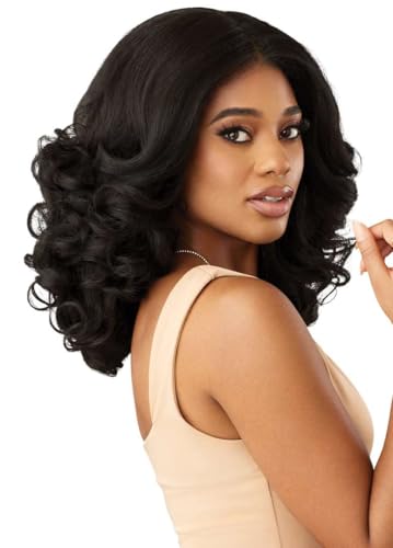 Outre Melted Hairline Kinky Soft Edges - Kinky Soft 2 Off Black 1B