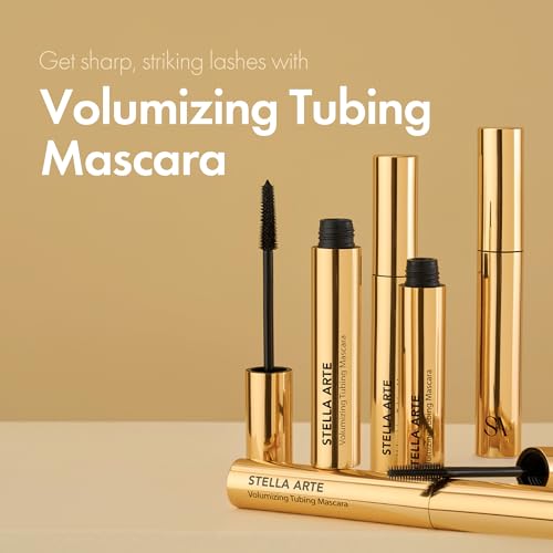 Volumizing Tubing Mascara for Short & Droopy Lashes - Long-Lasting & Smudge-Proof