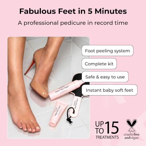 Foot Peeling Spray Kit - Callus Remover, Foot File & Moisturizer for Smooth Skin