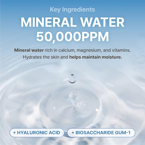 Mineral Toner for Hydrating & Smoothing Skin - Deep Hydration & Exfoliation