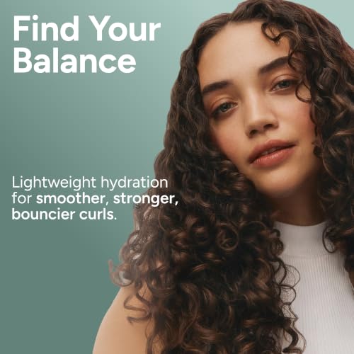 Ouidad Vitalcurl+ Balancing Rinse Conditioner 33.8 Fl Oz - Hydrating Curl Detangler & Frizz Control - Sulfate & Silicone Free