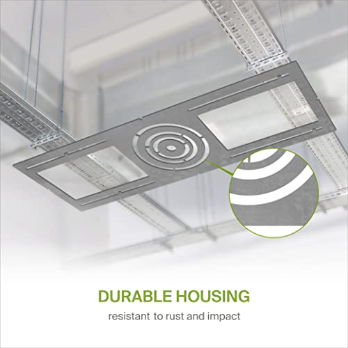 ASD 24 Pack New Construction Mounting Plate for 3/4/6 Inch LED Recessed Lights - Symmetric Design